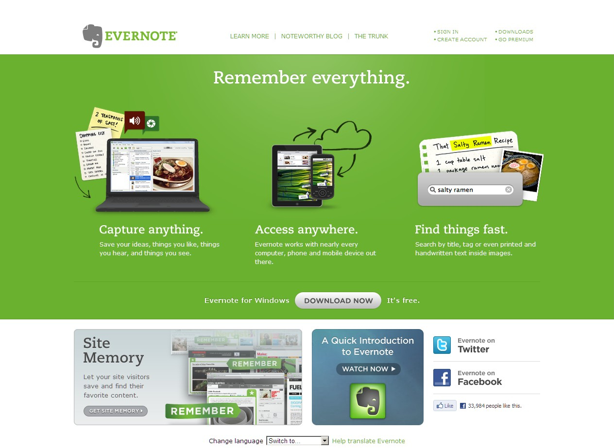 Evernote – Note Organizer